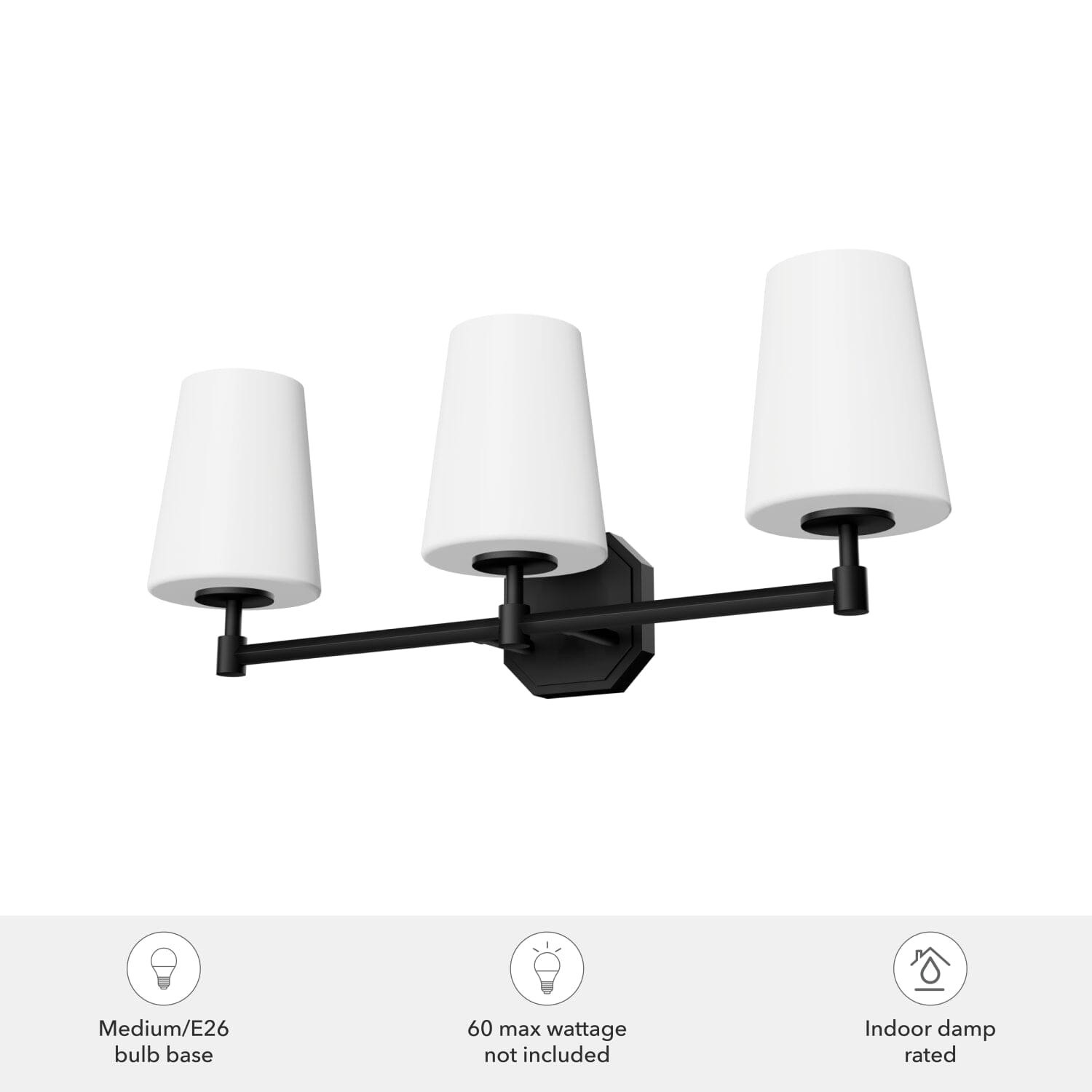 Nolita 3 light vanity - Image 4
