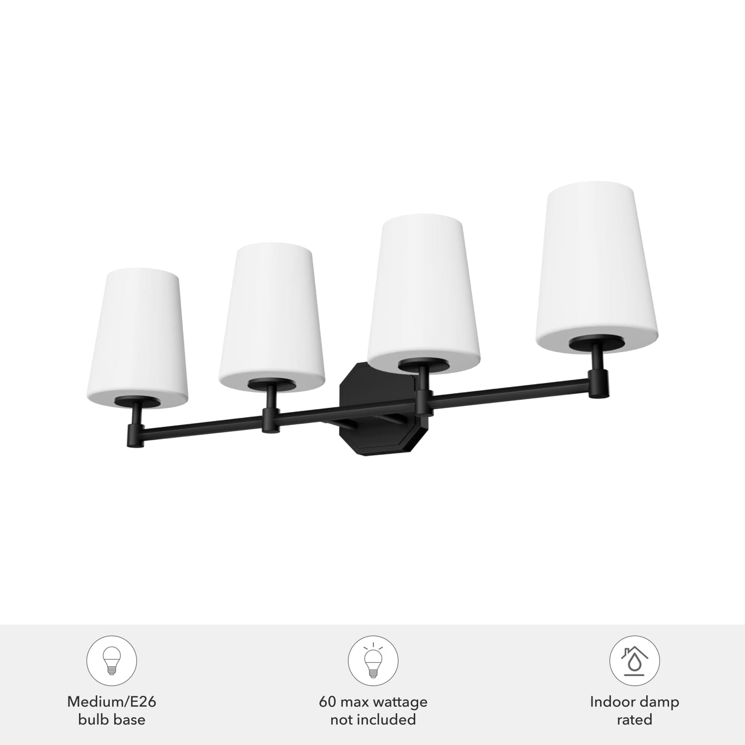 Nolita 4-light Vanity - Image 5
