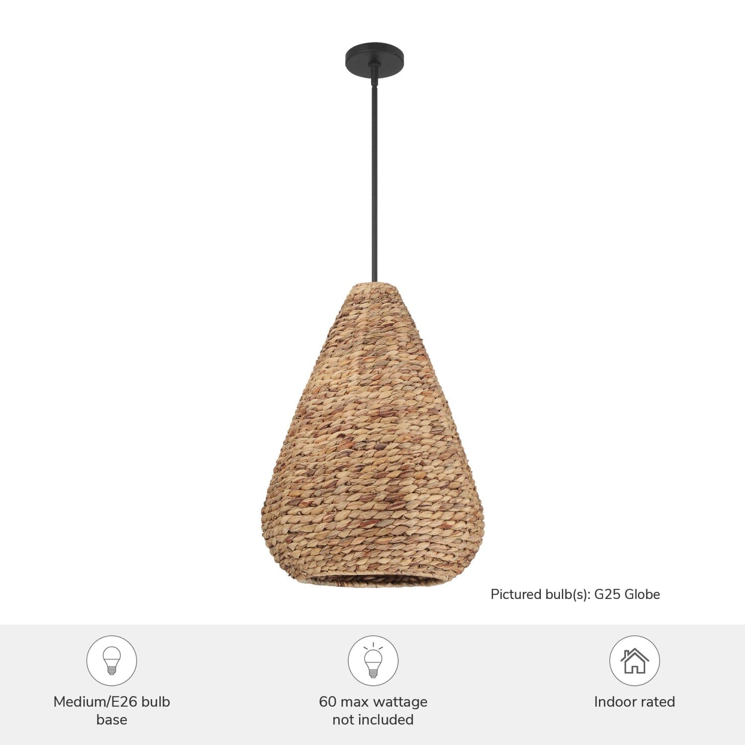 Cambria 3 Light Large 18 Inch Pendant - Image 3