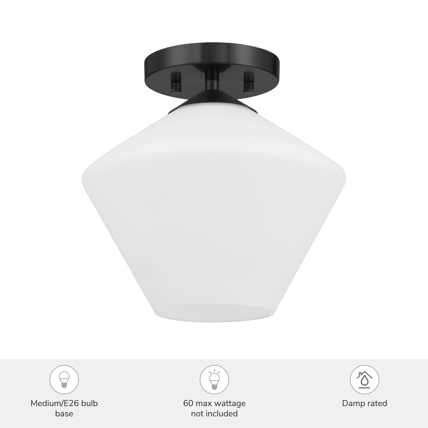 Celestial Valley 1 Light Small 10 Inch Flush - Image 5