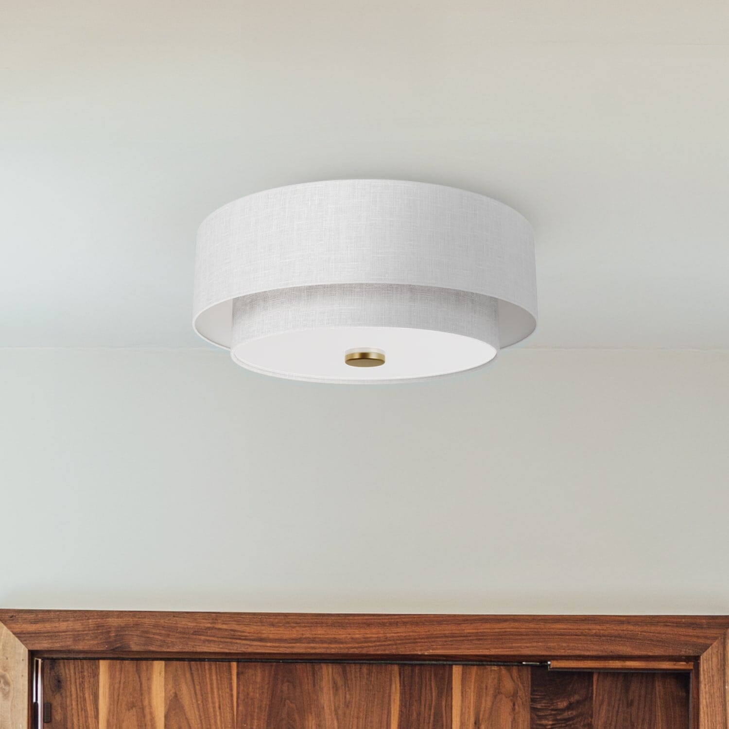 Brookside Jasmine Roth 2 Light Medium 13 Inch Flush