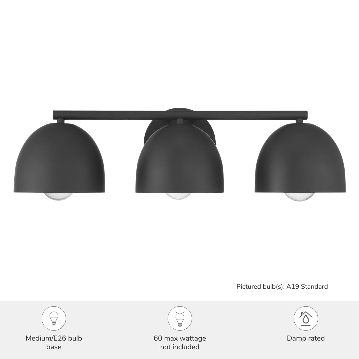 Erling 3 Light Medium 22 Inch Vanity - Image 5