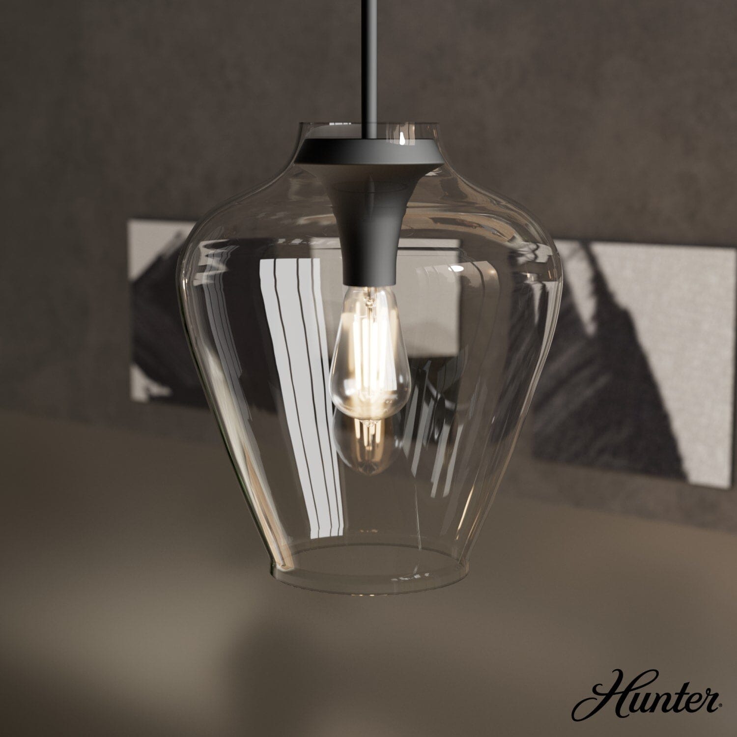 1 Light Medium 12 Inch Pendant - Image 3