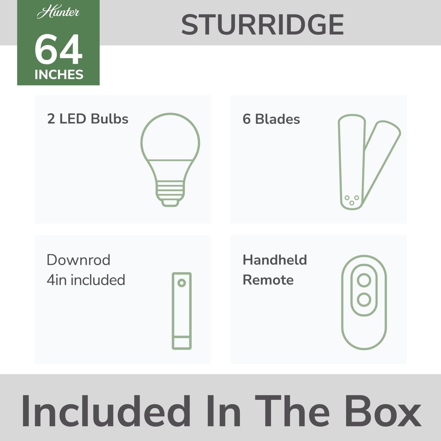 64 inch Sturridge II with LED Light - Image 6
