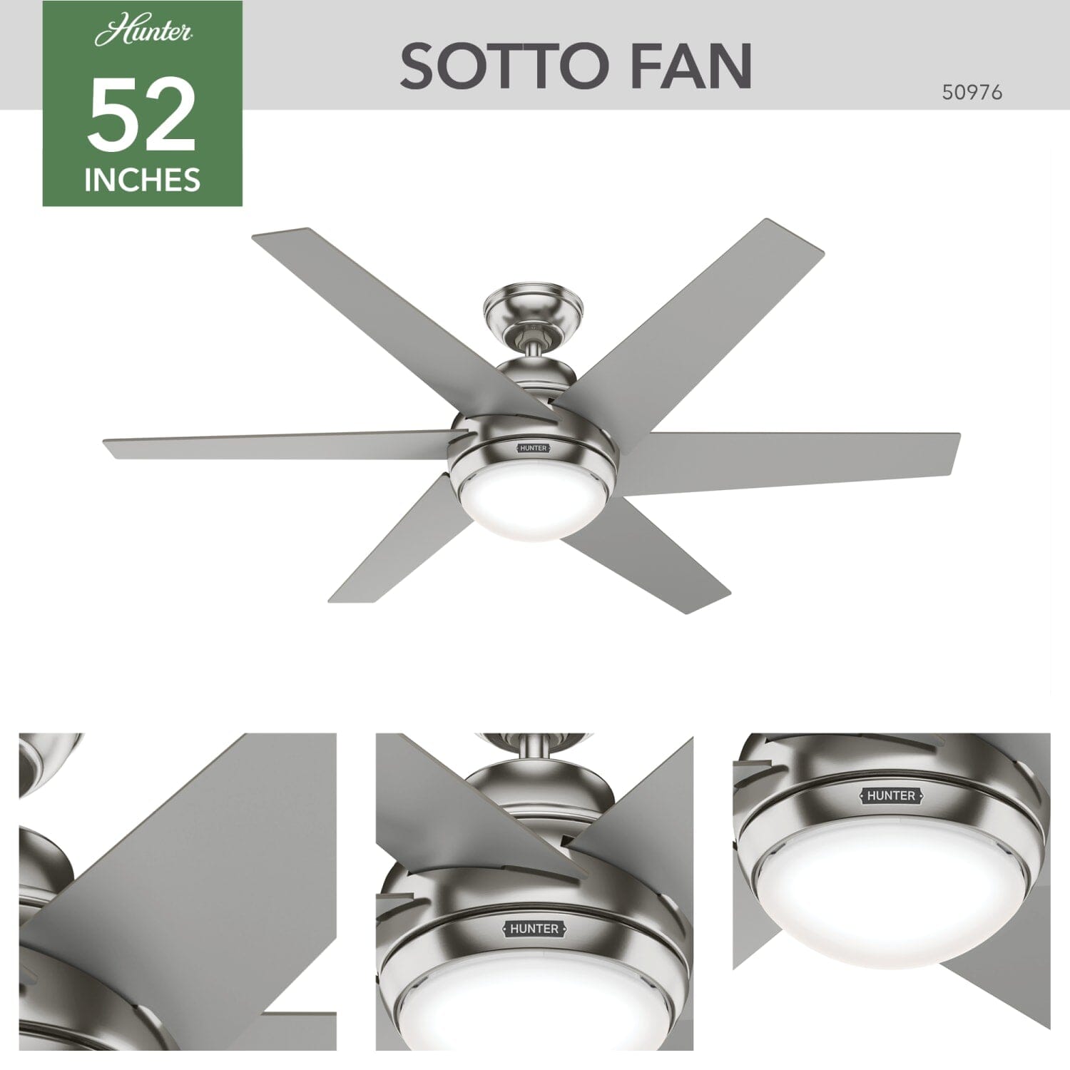 Sotto with LED Light 52 inch - Image 4