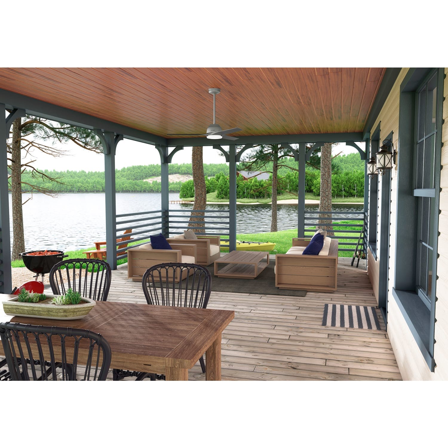Gallegos Outdoor with Light 52 inch - Image 5