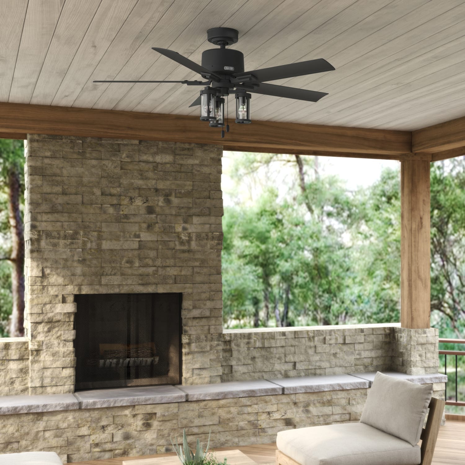 Lawndale Outdoor with LED Light 52 inch - Image 4