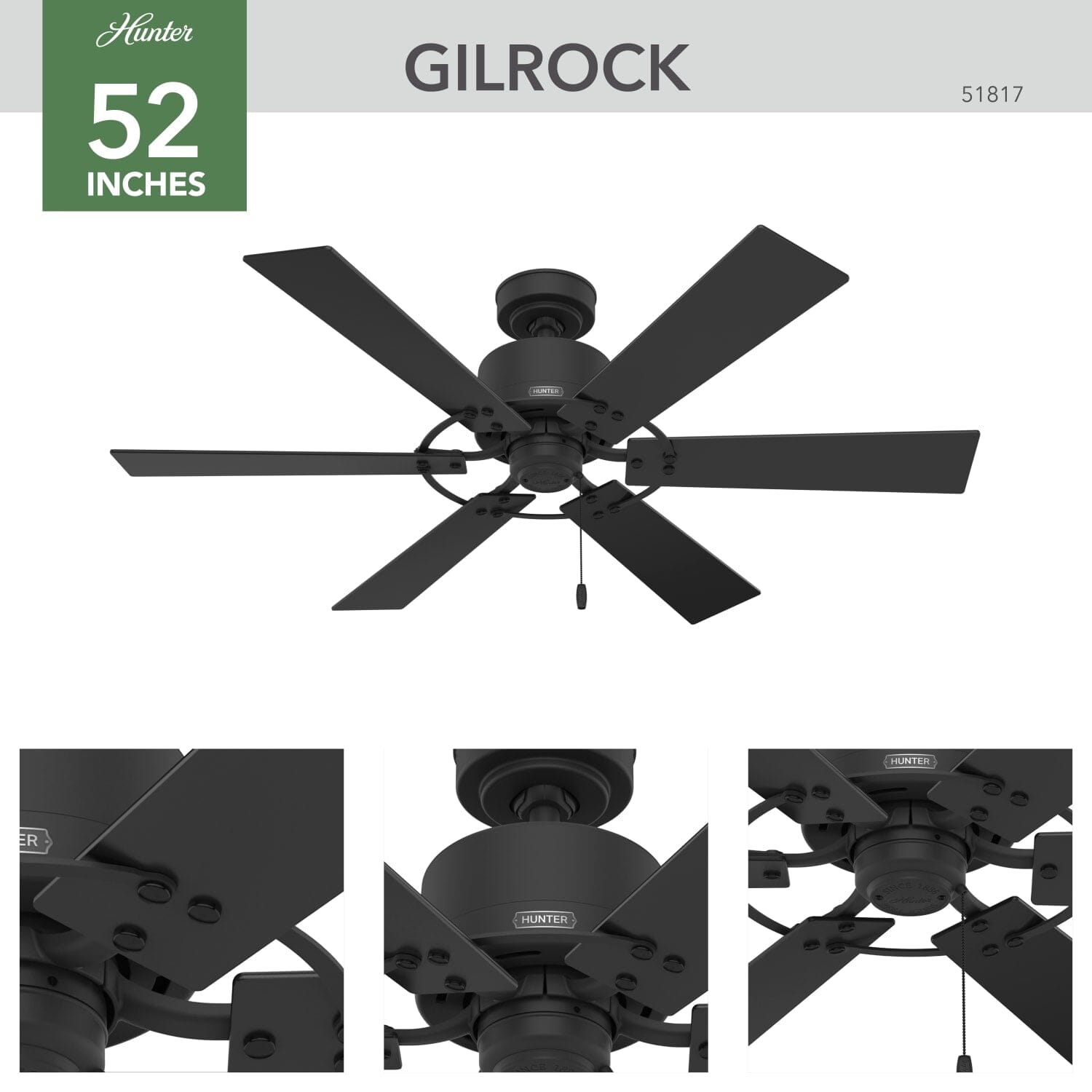 Gilrock No Light 52 inch - Image 3