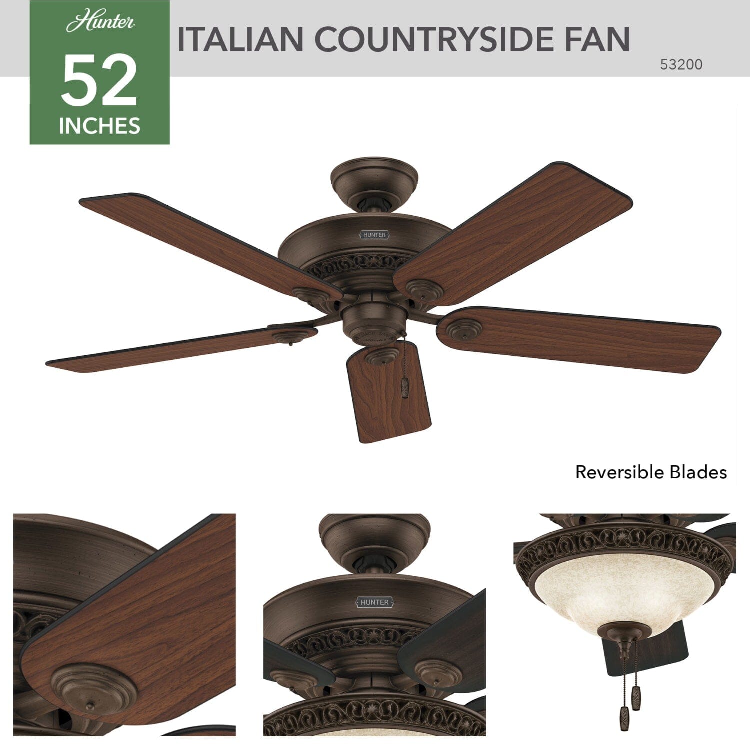 Italian Countryside with Light 52 inch - Image 3