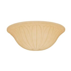 Tropical Leaf Toffee Glass Bowl - 99063
