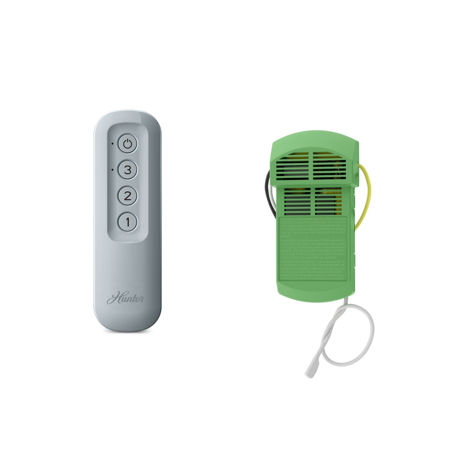 Universal No Light Handheld Remote with Receiver - 99729