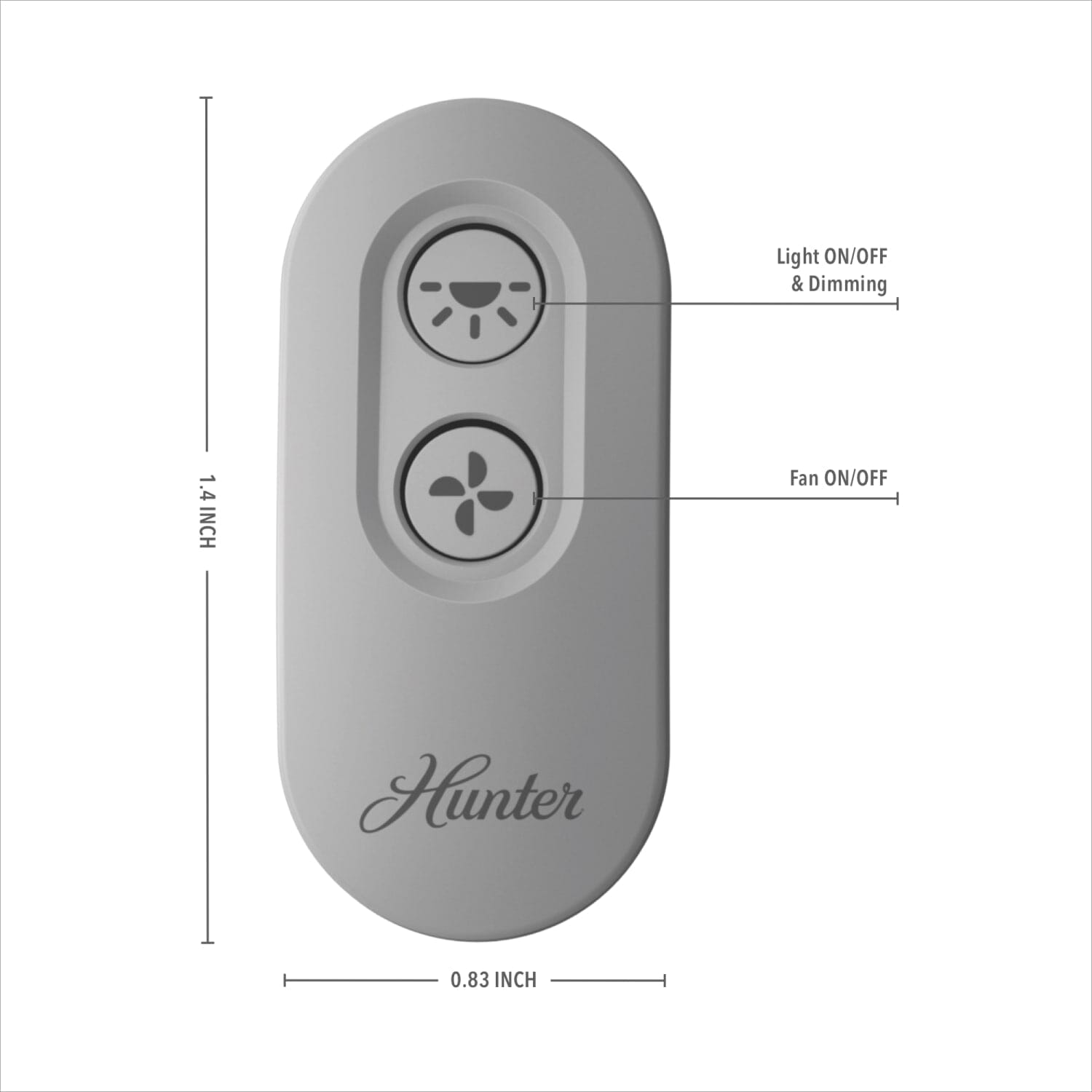 On-Off Handheld Remote with Receiver - 99772 - Image 3