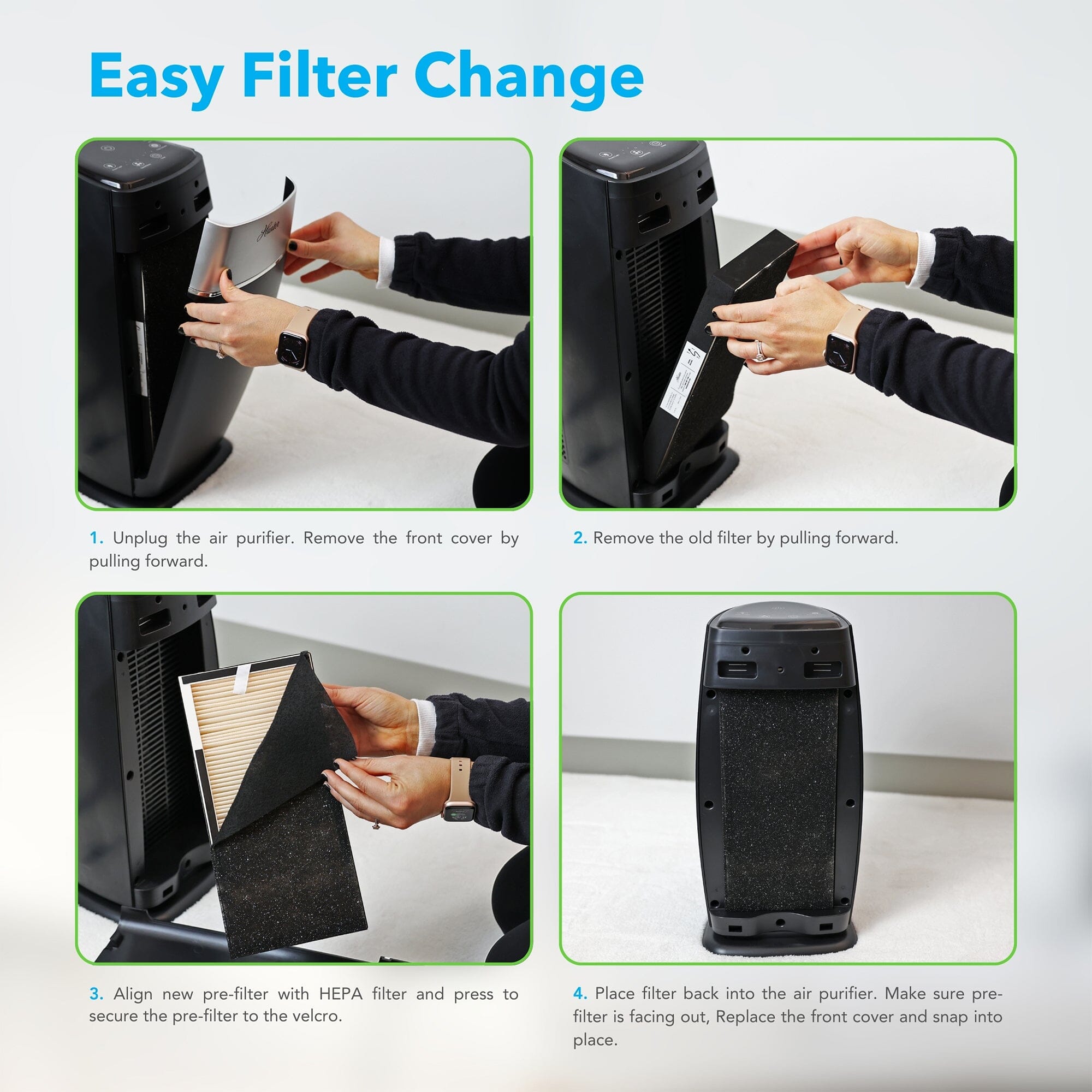 Medium Tower Air Purifier HP100 - Image 5