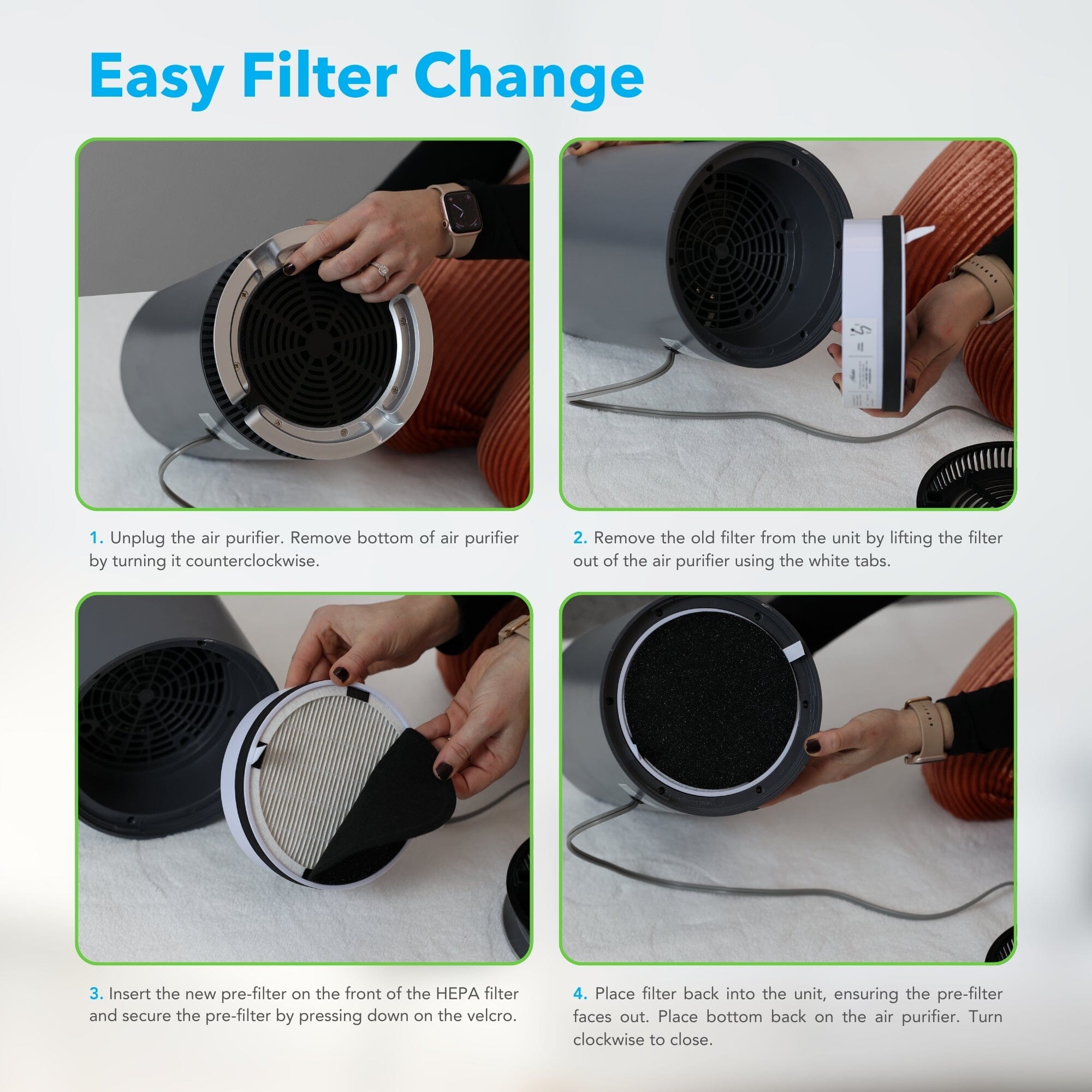 HP125 AirX Digital Air Purifier - Image 5
